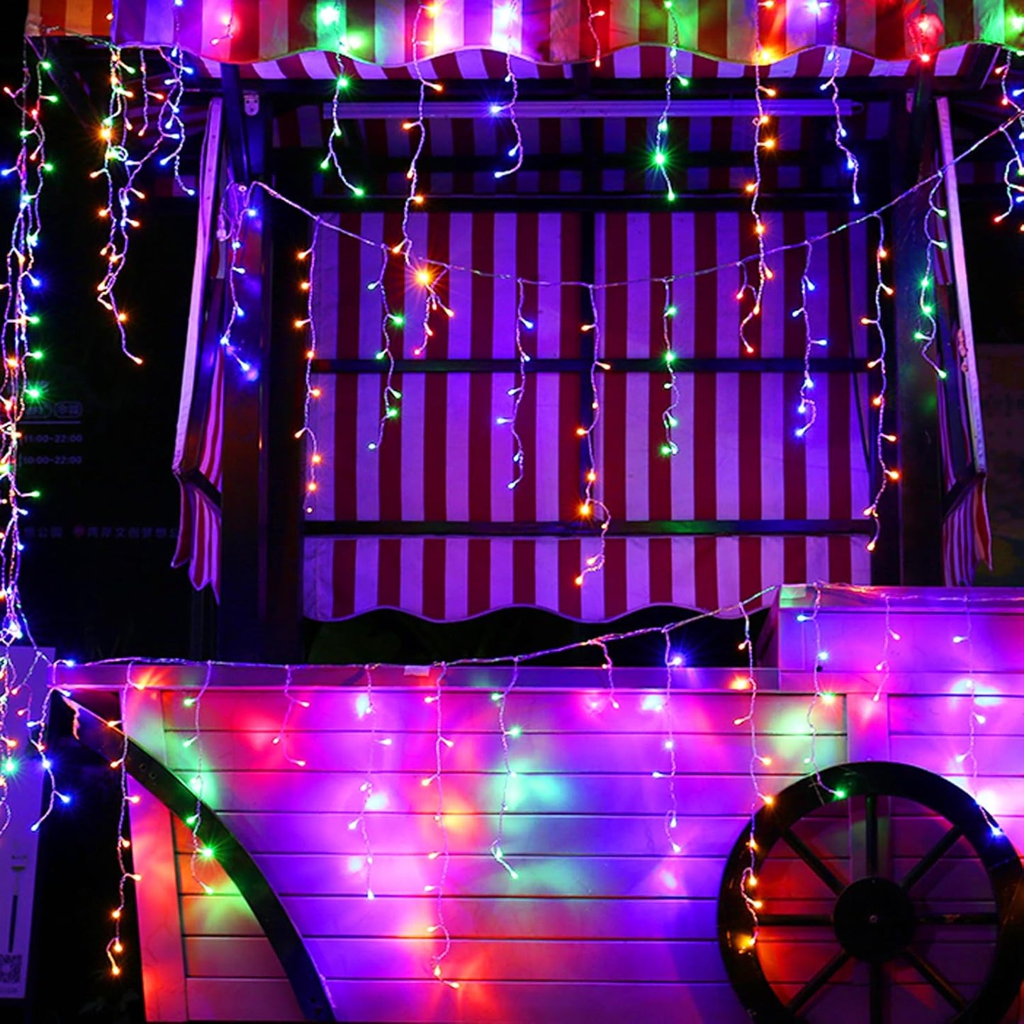 ❄️ Destellos de Carámbanos Navideños ✨