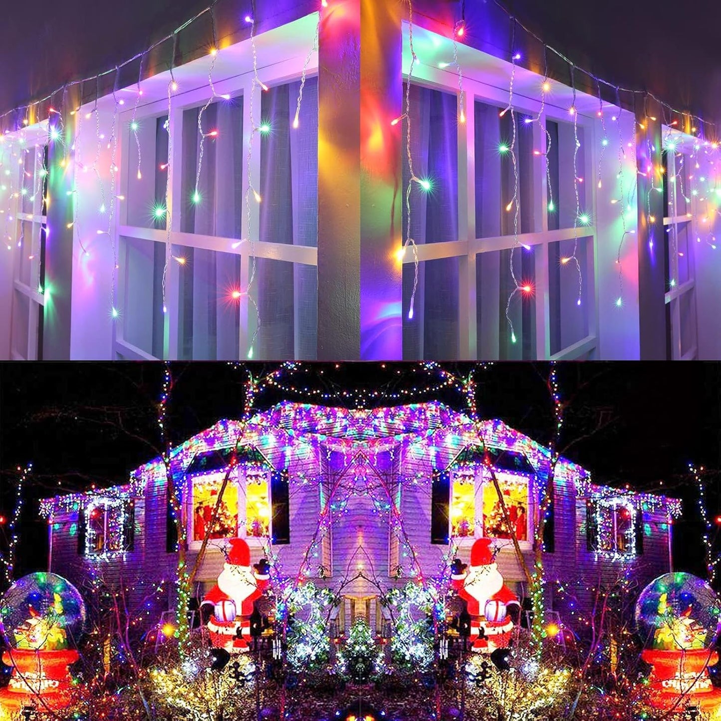 ❄️ Destellos de Carámbanos Navideños ✨