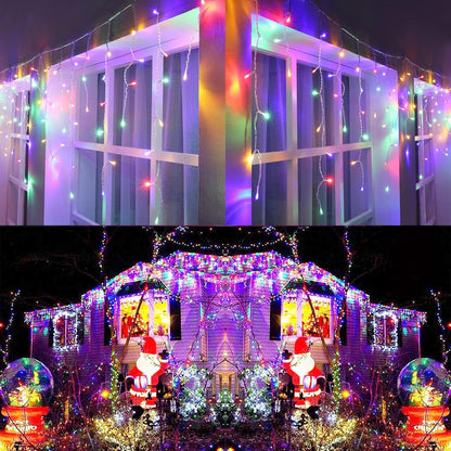 ❄️ Destellos de Carámbanos Navideños ✨